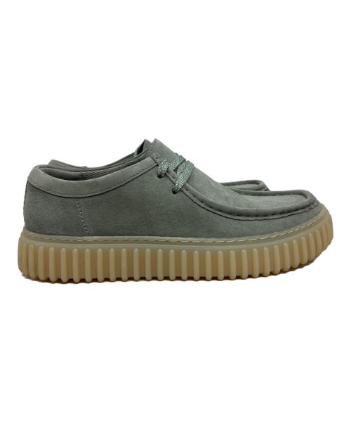 CLARKS（クラークス）CLARKS (クラークス) CLARKS トーヒルロー モカシンシューズ グレー サイズ:27㎝の古着・服飾アイテム