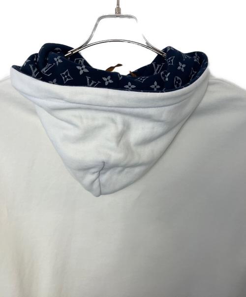 LOUIS VUITTON（ルイ ヴィトン）LOUIS VUITTON (ルイ ヴィトン) LOUIS VUITTON プルオーバーパーカー ホワイト サイズ:Lの古着・服飾アイテム