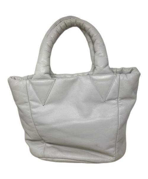 Vivienne Westwood（ヴィヴィアンウエストウッド）Vivienne Westwood (ヴィヴィアンウエストウッド) Vivienne Westwood オーブパンチング ハンドバッグ ホワイトの古着・服飾アイテム