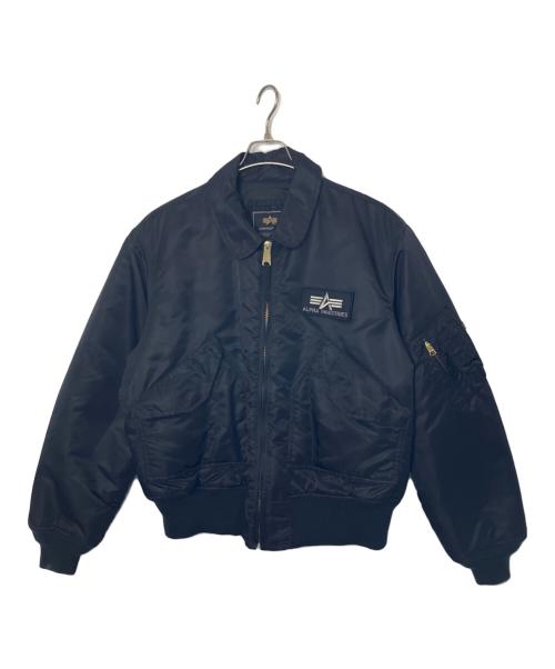 AVIREX（アヴィレックス）AVIREX (アヴィレックス) AVIREX MA-1ジャケット ブラック サイズ:Lの古着・服飾アイテム