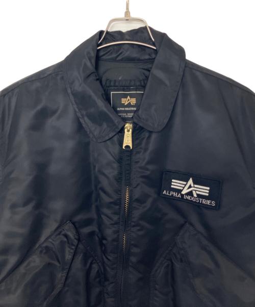 AVIREX（アヴィレックス）AVIREX (アヴィレックス) AVIREX MA-1ジャケット ブラック サイズ:Lの古着・服飾アイテム