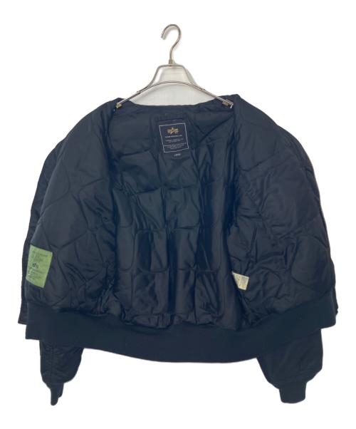 AVIREX（アヴィレックス）AVIREX (アヴィレックス) AVIREX MA-1ジャケット ブラック サイズ:Lの古着・服飾アイテム