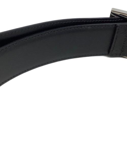 GUCCI（グッチ）GUCCI (グッチ) GUCCI グッチシマ レザーベルト ブラックの古着・服飾アイテム