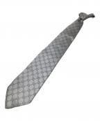 GUCCIグッチ）の古着「GUCCI GG ネクタイ」｜グレー