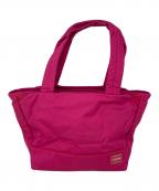 PORTERポーター）の古着「PORTER トートバッグ」｜ピンク