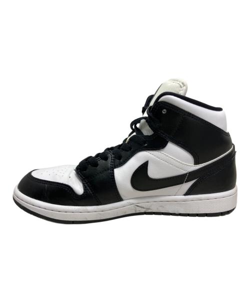 NIKE（ナイキ）NIKE (ナイキ) NIKE Air Jordan 1 MID ハイカットスニーカー ホワイト×ブラック サイズ:26.5㎝の古着・服飾アイテム
