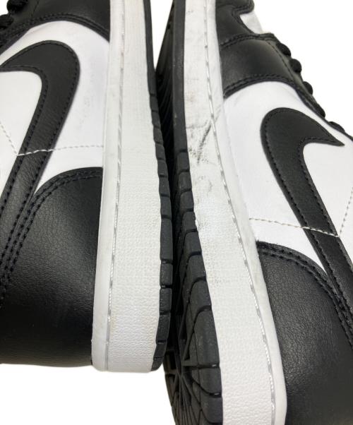 NIKE（ナイキ）NIKE (ナイキ) NIKE Air Jordan 1 MID ハイカットスニーカー ホワイト×ブラック サイズ:26.5㎝の古着・服飾アイテム