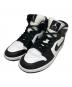 NIKE（ナイキ）の古着「NIKE Air Jordan 1 MID ハイカットスニーカー」｜ホワイト×ブラック