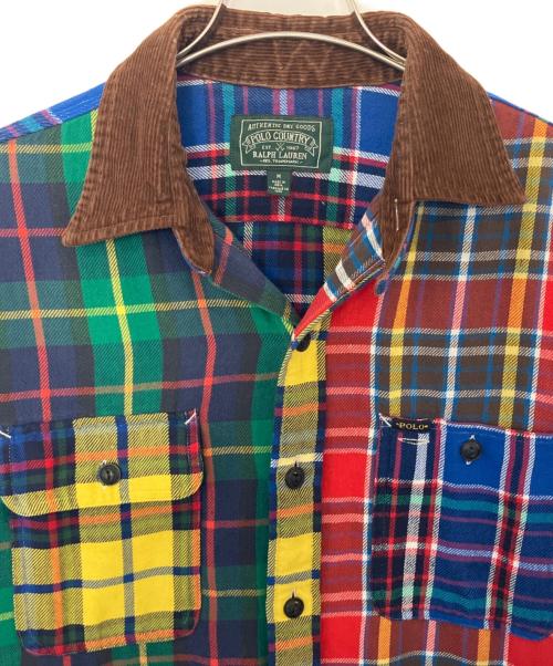 POLO COUNTRY（ポロカントリー）POLO COUNTRY (ポロカントリー) POLO COUNTRY 長袖シャツ マルチカラー サイズ:Mの古着・服飾アイテム