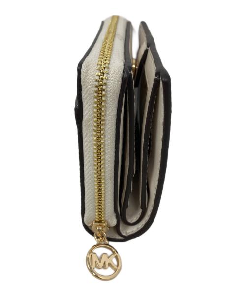 MICHAEL KORS（マイケル・コース）MICHAEL KORS (マイケル・コース) MICHAEL KORS 3つ折り財布 ベージュの古着・服飾アイテム