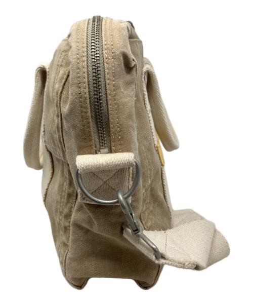 TOYS MCCOY（トイズマッコイ）TOYS McCOY (トイズマッコイ) TOYS McCOY アビエーターバッグ ベージュ×ホワイトの古着・服飾アイテム