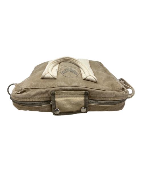 TOYS MCCOY（トイズマッコイ）TOYS McCOY (トイズマッコイ) TOYS McCOY アビエーターバッグ ベージュ×ホワイトの古着・服飾アイテム