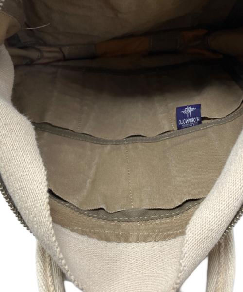 TOYS MCCOY（トイズマッコイ）TOYS McCOY (トイズマッコイ) TOYS McCOY アビエーターバッグ ベージュ×ホワイトの古着・服飾アイテム