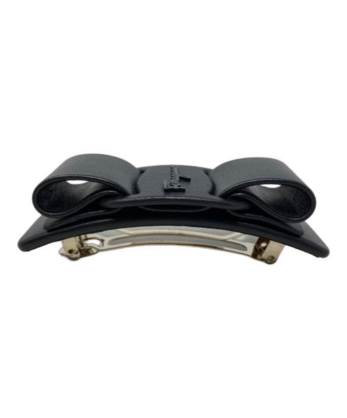 Salvatore Ferragamo（サルヴァトーレ フェラガモ）Salvatore Ferragamo (サルヴァトーレ フェラガモ) Salvatore Ferragamo ヘアクリップ ブラックの古着・服飾アイテム