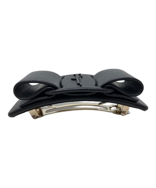 Salvatore Ferragamo（サルヴァトーレ フェラガモ）Salvatore Ferragamo (サルヴァトーレ フェラガモ) Salvatore Ferragamo ヘアクリップ ブラックの古着・服飾アイテム