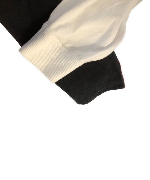 THE NORTHFACE PURPLELABEL（ザ・ノースフェイス パープルレーベル）THE NORTHFACE PURPLELABEL THE NORTHFACE PURPLELABEL High Bulky Jersey L/S Logo Tee 長袖カットソー ホワイト サイズ:Lの古着・服飾アイテム