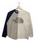 THE NORTHFACE PURPLELABEL（ザ・ノースフェイス パープルレーベル）の古着「THE NORTHFACE PURPLELABEL High Bulky Jersey L/S Logo Tee 長袖カットソー」｜ホワイト