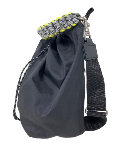 zattu（ザッツ）zattu (ザッツ) zattu ”LOWEEL”ナイロン2wayショルダーバッグ ブラック×グリーン×グレーの古着・服飾アイテム