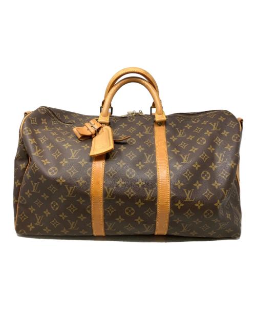 LOUIS VUITTON（ルイ ヴィトン）LOUIS VUITTON (ルイ ヴィトン) LOUIS VUITTON モノグラム キーポル・バンドリエール50 ボストンバッグの古着・服飾アイテム