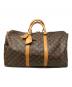 LOUIS VUITTON（ルイ ヴィトン）の古着「LOUIS VUITTON モノグラム キーポル・バンドリエール50 ボストンバッグ」