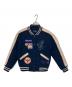 COACH（コーチ）の古着「COACH スタジャン」｜ネイビー×ホワイト