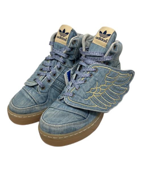 adidas（アディダス）adidas (アディダス) adidas スニーカー ブルー サイズ:26.5㎝の古着・服飾アイテム
