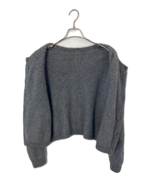 Loungedress（ラウンジドレス）Loungedress (ラウンジドレス) Loungedress 薄手カーディガン グレー サイズ:Freeの古着・服飾アイテム