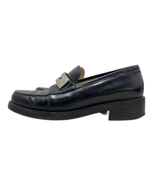 GUCCI（グッチ）GUCCI (グッチ) GUCCI ビットローファー ブラック サイズ:23㎝の古着・服飾アイテム
