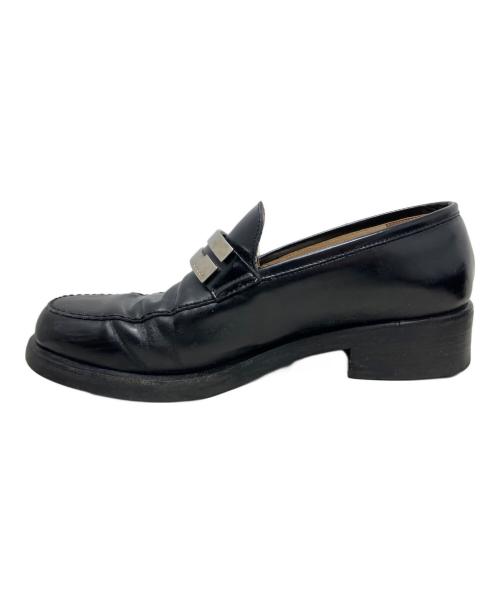 GUCCI（グッチ）GUCCI (グッチ) GUCCI ビットローファー ブラック サイズ:23㎝の古着・服飾アイテム