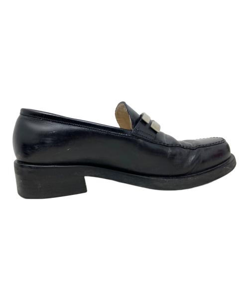 GUCCI（グッチ）GUCCI (グッチ) GUCCI ビットローファー ブラック サイズ:23㎝の古着・服飾アイテム