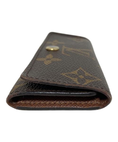 LOUIS VUITTON（ルイ ヴィトン）LOUIS VUITTON (ルイ ヴィトン) LOUIS VUITTON モノグラム ミュルティクレ4 キーケース ブラウンの古着・服飾アイテム