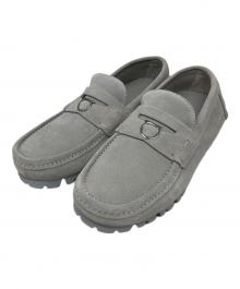 Ferragamo（フェラガモ）の古着「Ferragamo DOUGAN ローファー」｜グレー