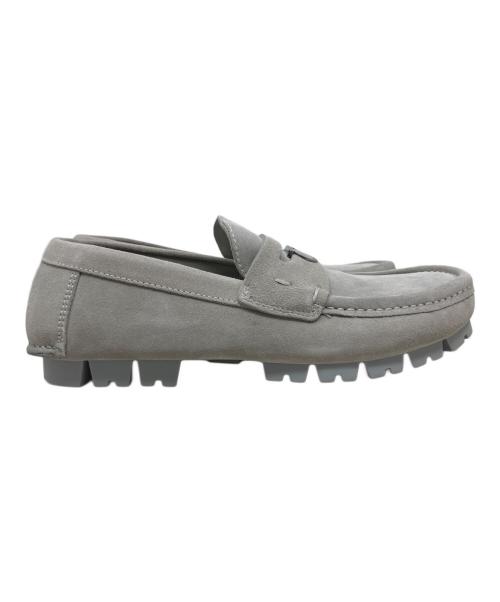 Ferragamo（フェラガモ）Ferragamo (フェラガモ) Ferragamo DOUGAN ローファー グレー サイズ:7の古着・服飾アイテム