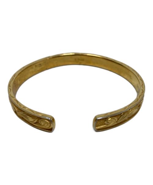 不明（フメイ）不明 (不明) バングル ゴールドカラーの古着・服飾アイテム
