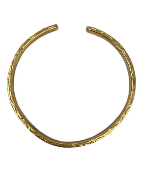 不明（フメイ）不明 (不明) バングル ゴールドカラーの古着・服飾アイテム