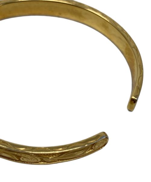 不明（フメイ）不明 (不明) バングル ゴールドカラーの古着・服飾アイテム