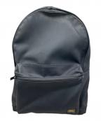 PORTER×BEAUTY&YOUTH UNITED ARROWSポーター×ビューティーアンドユースユナイテッドアローズ）の古着「PORTER BEAUTY&YOUTH UNITED ARROWS リュック」｜ブラック×オレンジ