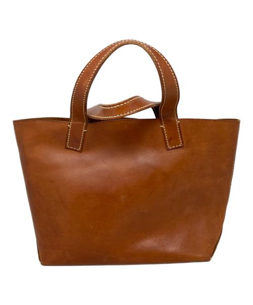 genten（ゲンテン）genten (ゲンテン) genten アマーノ Lサイズ トートバッグ ブラウンの古着・服飾アイテム