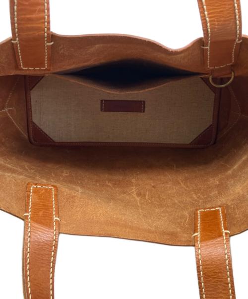 genten（ゲンテン）genten (ゲンテン) genten アマーノ Lサイズ トートバッグ ブラウンの古着・服飾アイテム