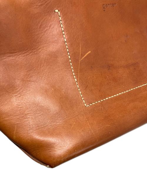 genten（ゲンテン）genten (ゲンテン) genten アマーノ Lサイズ トートバッグ ブラウンの古着・服飾アイテム