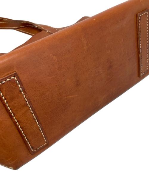 genten（ゲンテン）genten (ゲンテン) genten アマーノ Lサイズ トートバッグ ブラウンの古着・服飾アイテム