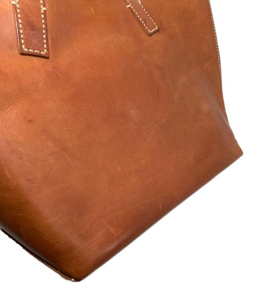 genten（ゲンテン）genten (ゲンテン) genten アマーノ Lサイズ トートバッグ ブラウンの古着・服飾アイテム