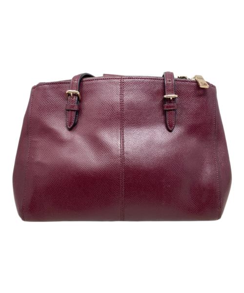 COACH（コーチ）COACH (コーチ) COACH 2WAYショルダーバッグ ワインレッドの古着・服飾アイテム