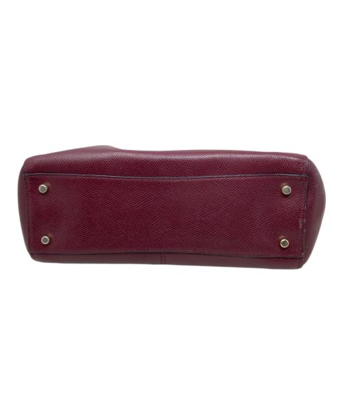 COACH（コーチ）COACH (コーチ) COACH 2WAYショルダーバッグ ワインレッドの古着・服飾アイテム