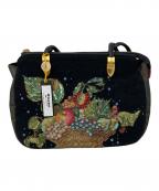 Think Bee!シンクビー!）の古着「Think Bee! トートバッグ」｜ブラック×ゴールド