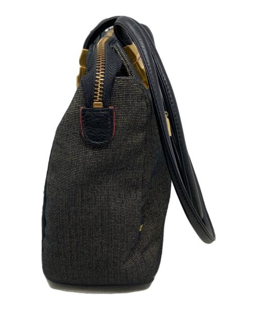 Think Bee!（シンクビー!）Think Bee! (シンクビー!) Think Bee! トートバッグ ブラック×ゴールドの古着・服飾アイテム