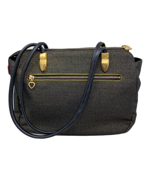 Think Bee!（シンクビー!）Think Bee! (シンクビー!) Think Bee! トートバッグ ブラック×ゴールドの古着・服飾アイテム