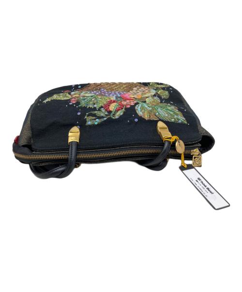 Think Bee!（シンクビー!）Think Bee! (シンクビー!) Think Bee! トートバッグ ブラック×ゴールドの古着・服飾アイテム