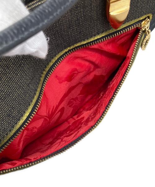 Think Bee!（シンクビー!）Think Bee! (シンクビー!) Think Bee! トートバッグ ブラック×ゴールドの古着・服飾アイテム