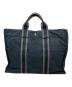HERMES（エルメス）の古着「HERMES ドーヴィル トートバッグ」｜ブラック